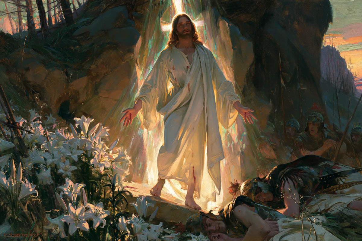 The Resurrection of Jesus Christ — Morning in Turquoise Reflections
