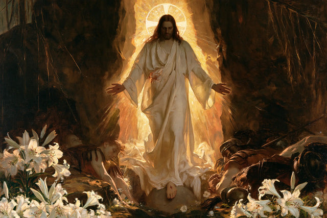 The Resurrection of Jesus Christ — The Halo above the White Garden