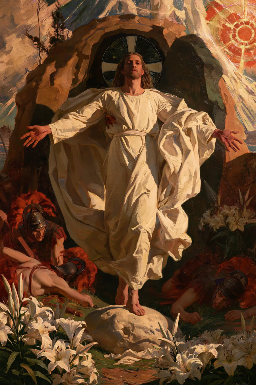 The Resurrection of Jesus Christ - Expressionist · Portrait n° 13