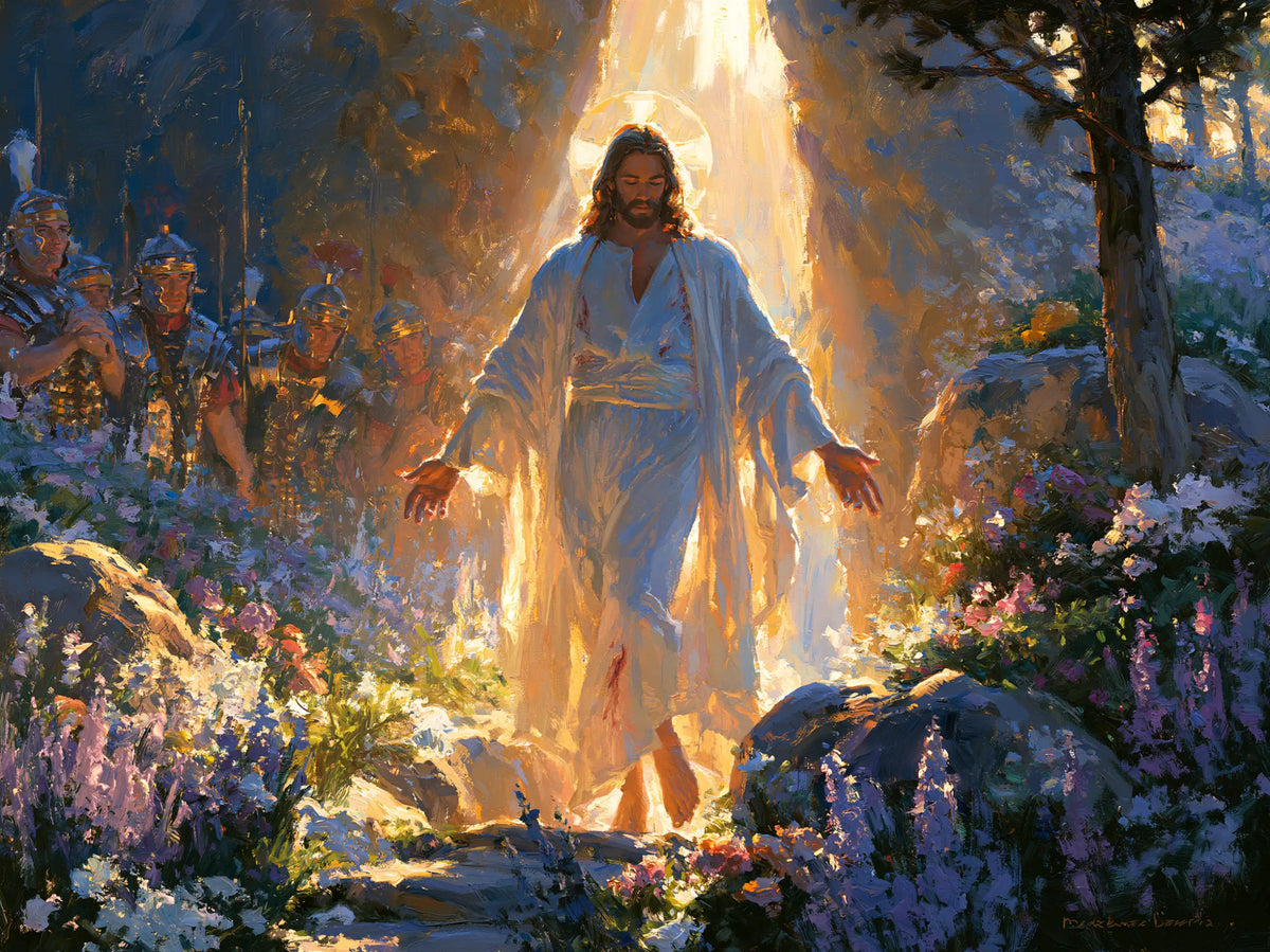 The Resurrection of Jesus Christ — Light in the Violet Garden