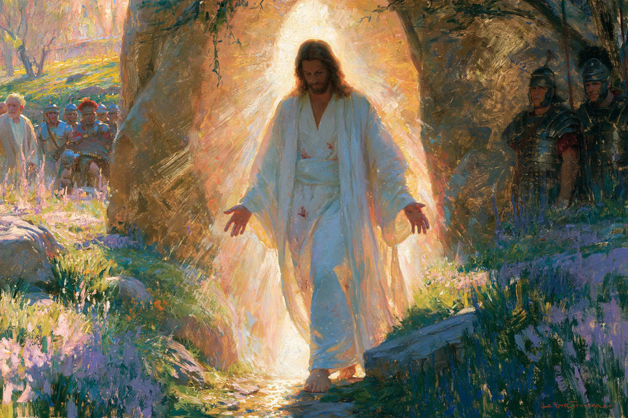 The Resurrection of Jesus Christ - Impressionist · Landscape n° 16