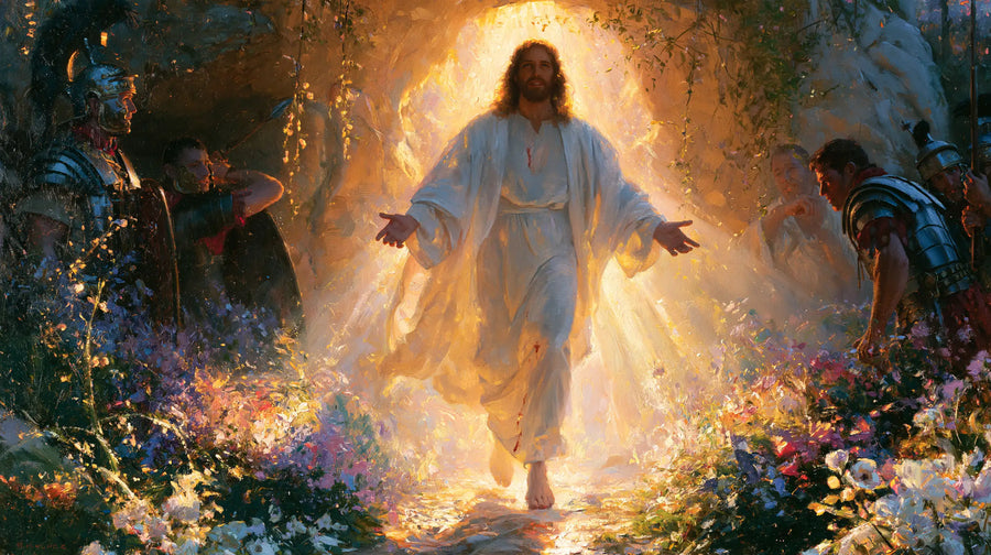 The Resurrection of Jesus Christ - Impressionist · Landscape n° 17