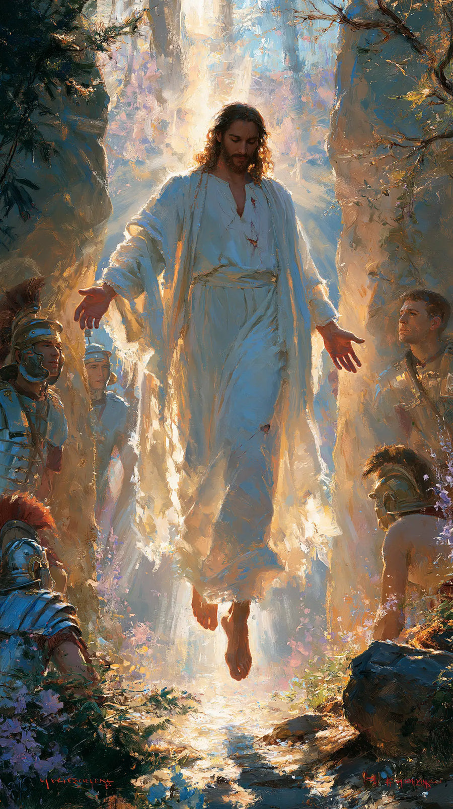 The Resurrection of Jesus Christ - Impressionist · Portrait n° 9