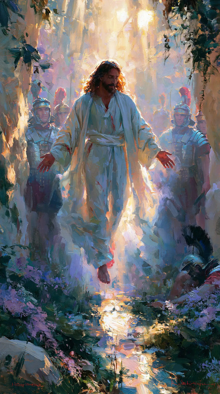 The Resurrection of Jesus Christ — White in the Crystal Garden