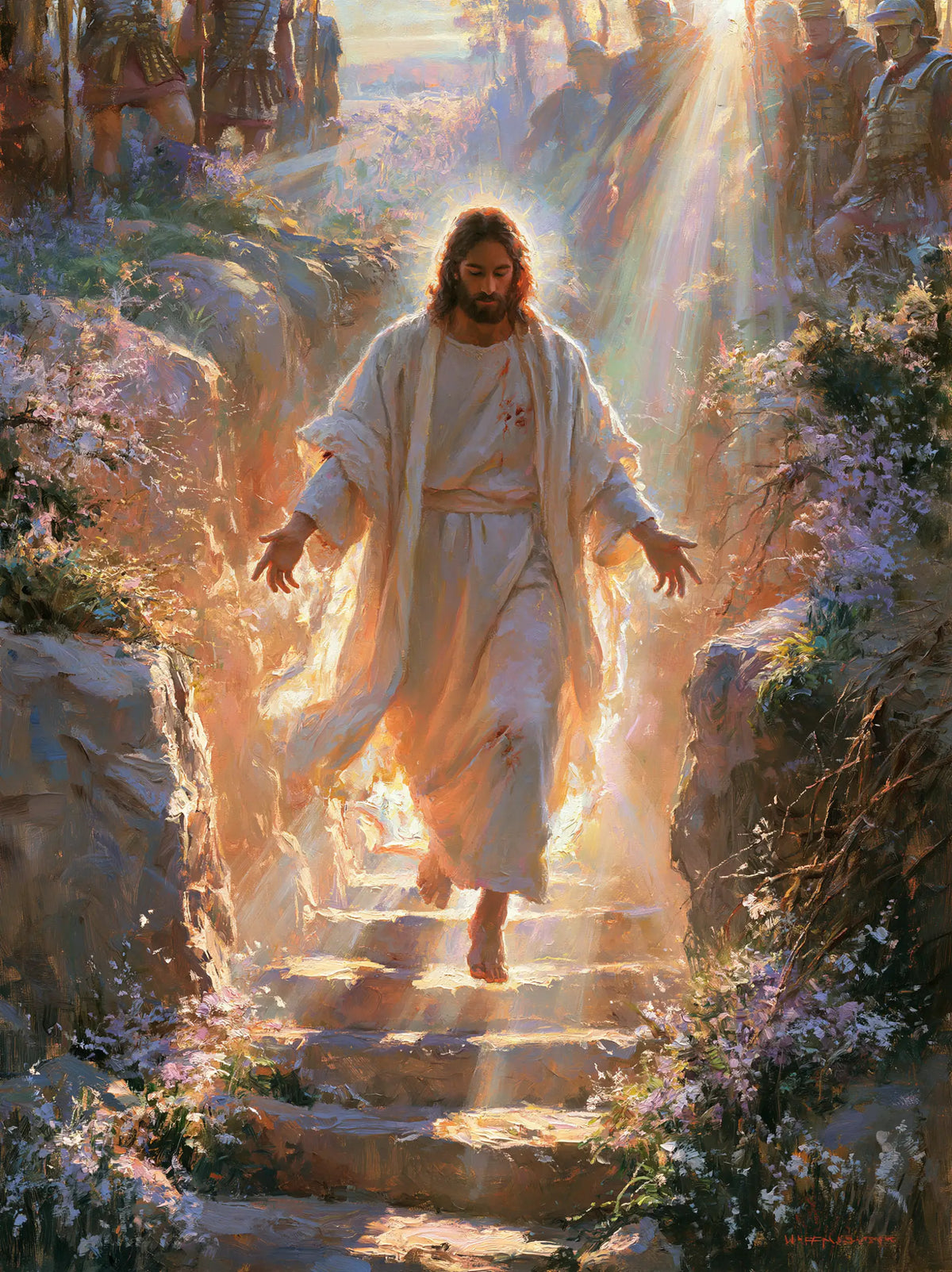 The Resurrection of Jesus Christ — The Flowered Steps of Morning