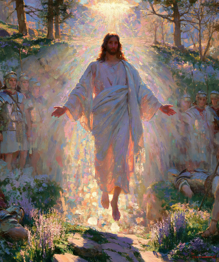 The Resurrection of Jesus Christ — The Sun above the Iridescent Garden