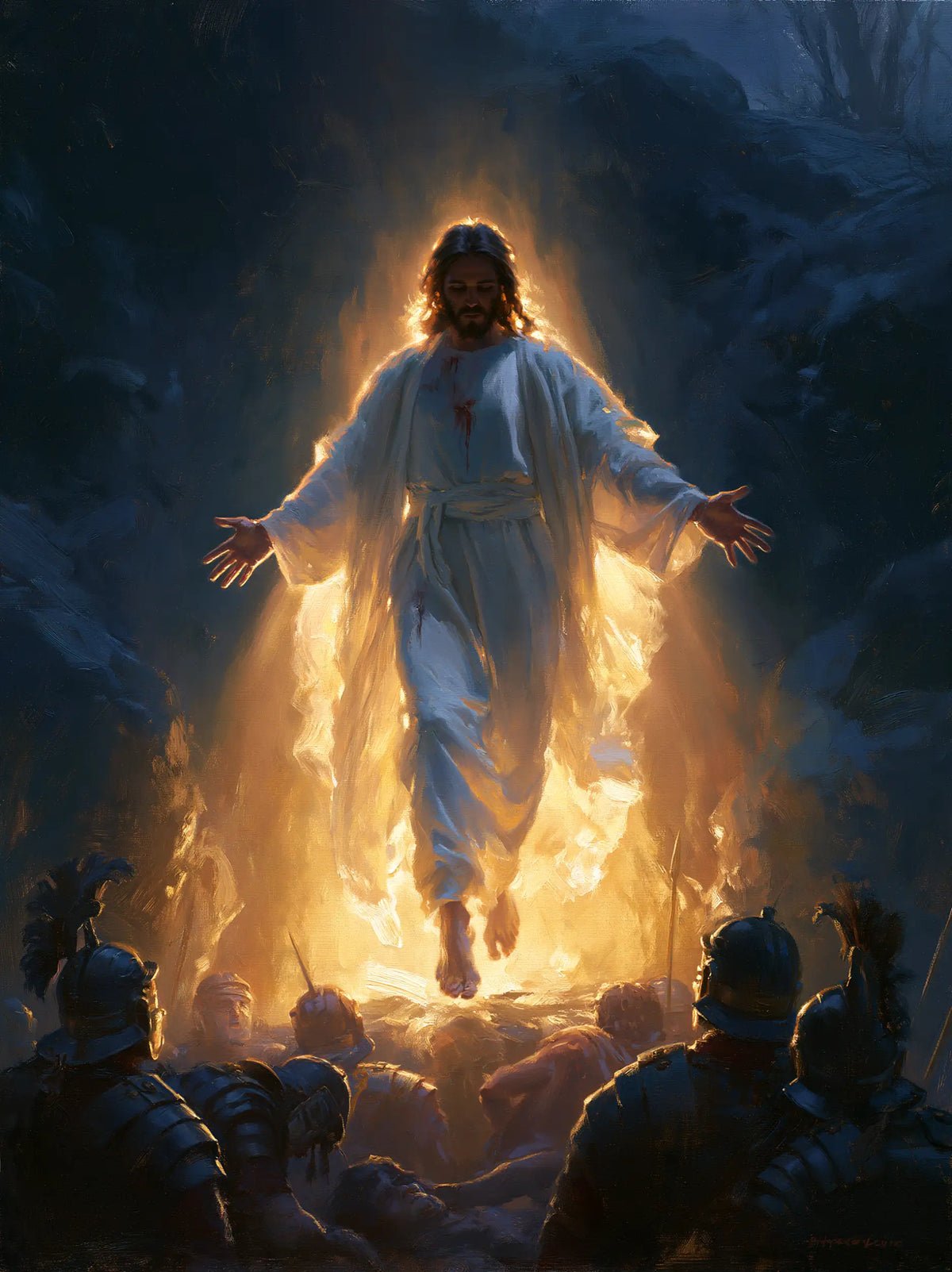 The Resurrection of Jesus Christ — The Warm Crown in the Cool Ravine