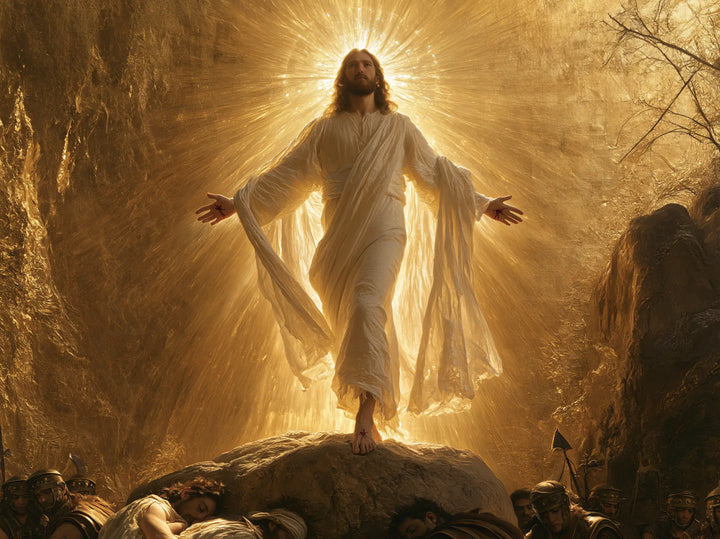 The Resurrection of Jesus Christ — The Crown of Rays and the Bare Branch