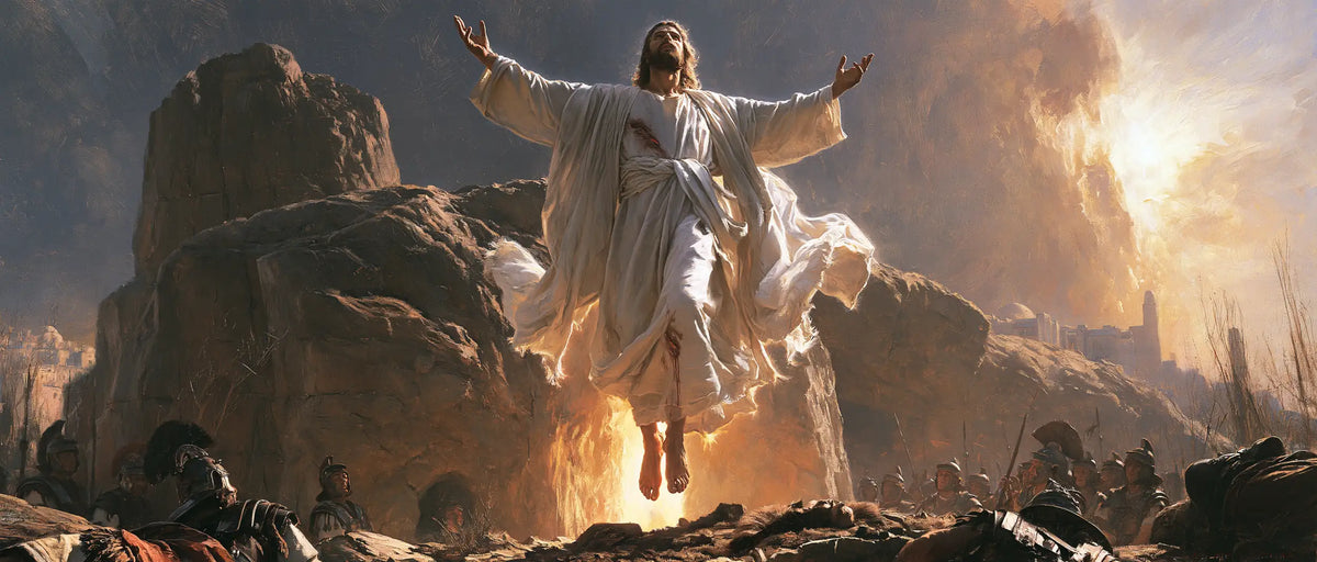The Resurrection of Jesus Christ — The Ascent before the Veiled Sun