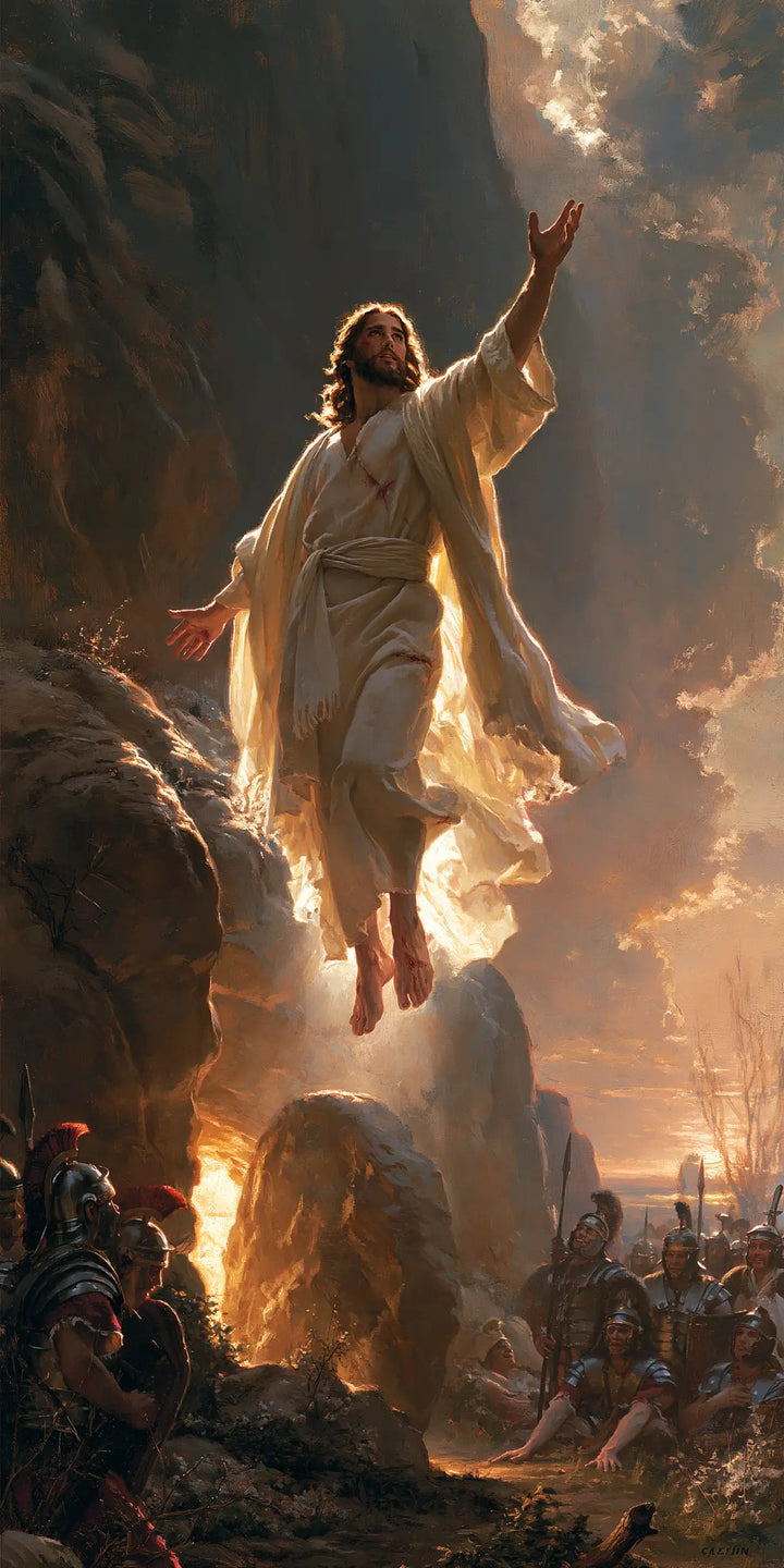The Resurrection of Jesus Christ — The Call in the Last Opening of Gold
