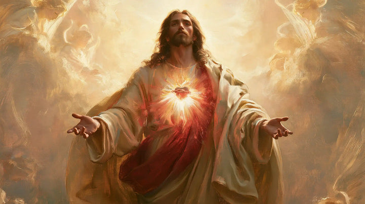 The Sacred Heart of Jesus — Welcome Within the Circle of Clouds