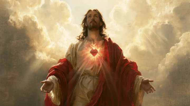 The Sacred Heart of Jesus — The Radiance Behind the Welcome