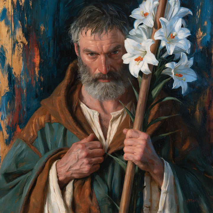 Saint Joseph – Expressionist · Square no. 5