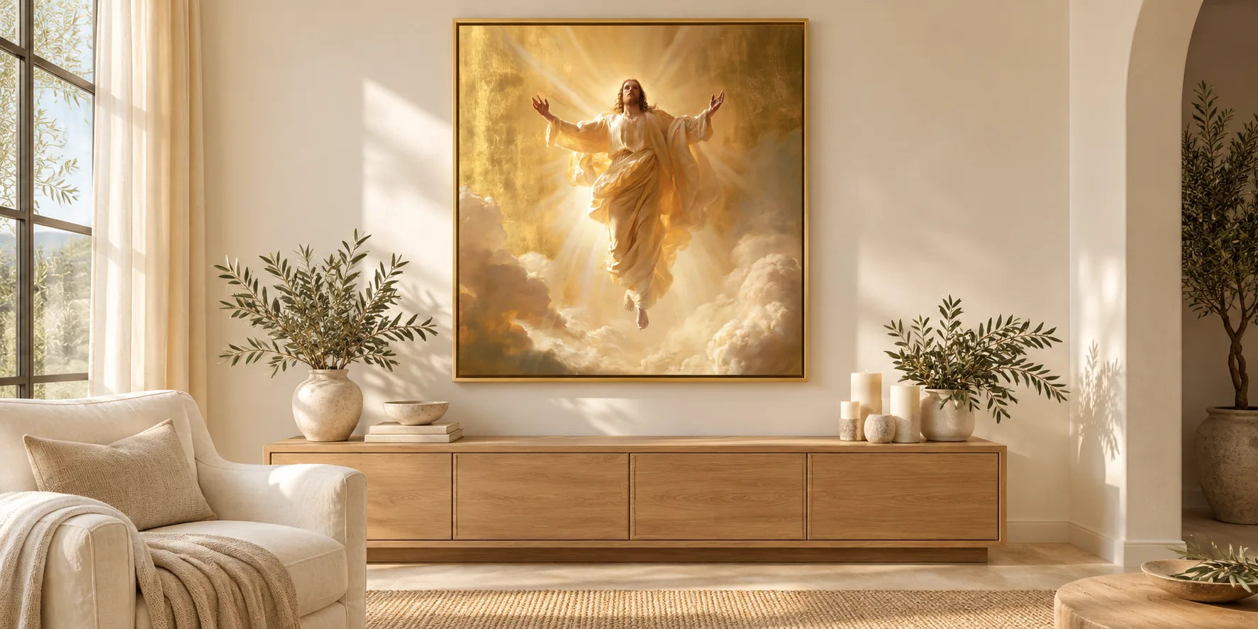 The Ascension of Jesus Christ - Contemporary Minimalism